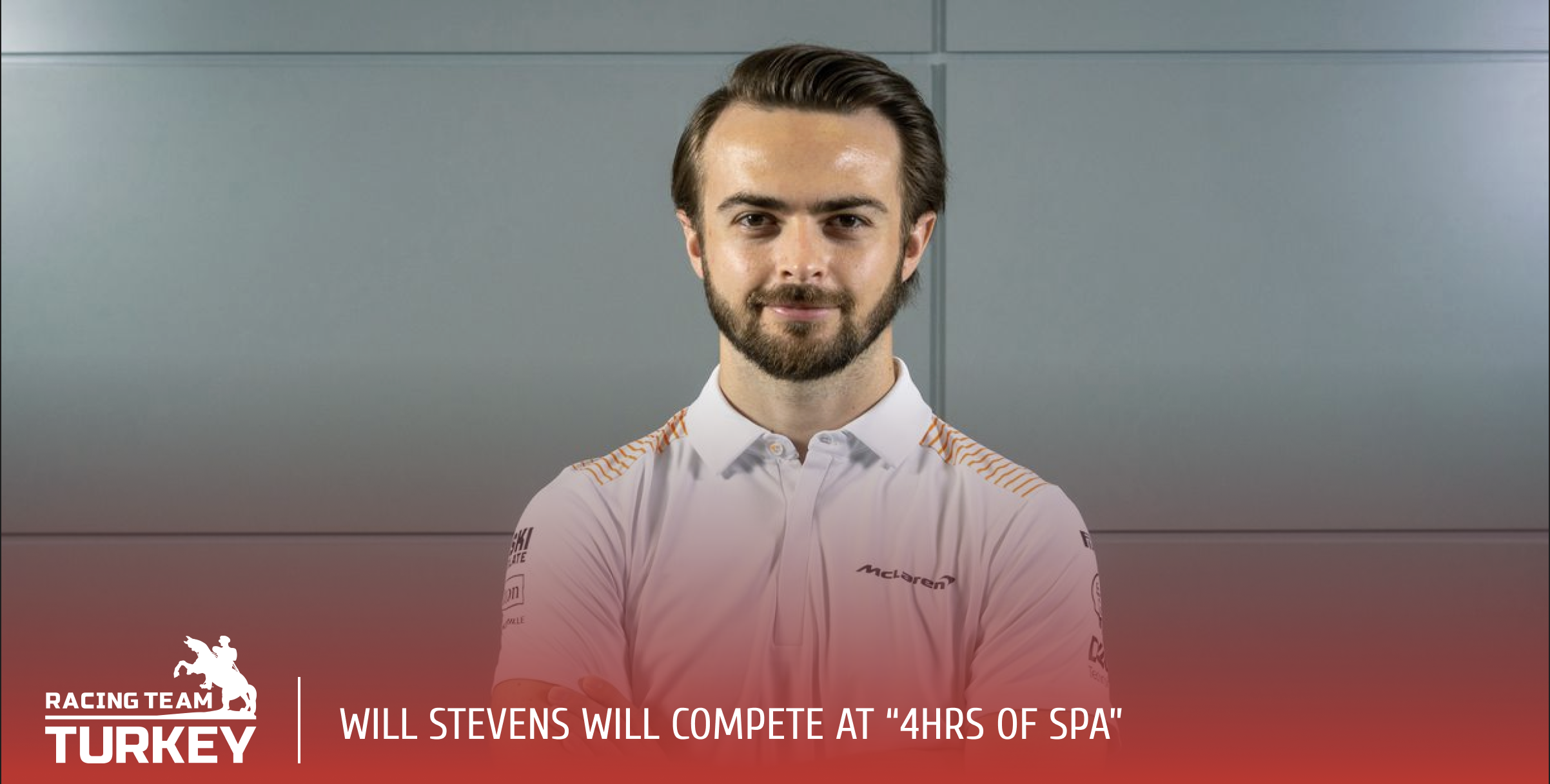 WILL STEVENS WILL COMPETE AT 4HRS OF SPA